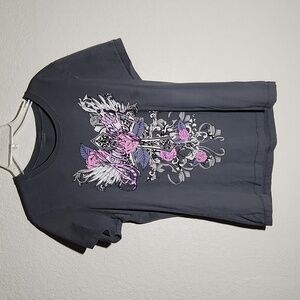 Stirgis Shirt Womens Size L black 75 years 2015  no tag on size Dakota